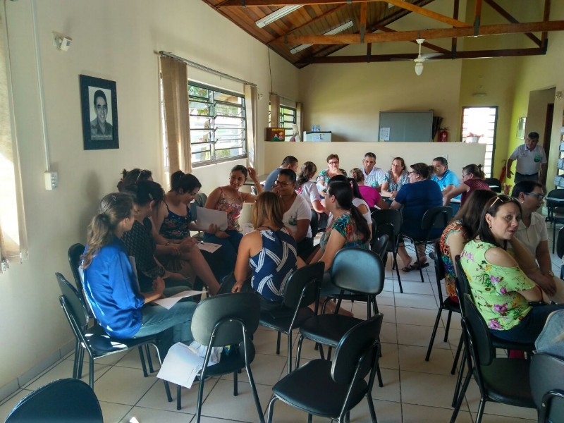 Capacitacao dos profissionais no municipio de Jaboti