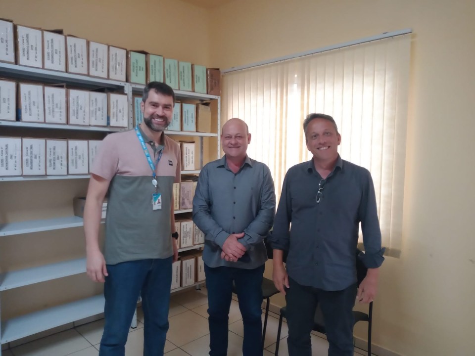  VISITA TÉCNICA DO SR. CLEITON SILVEIRA DA CAIXA ECONÔMICA DE PONTA GROSSA.